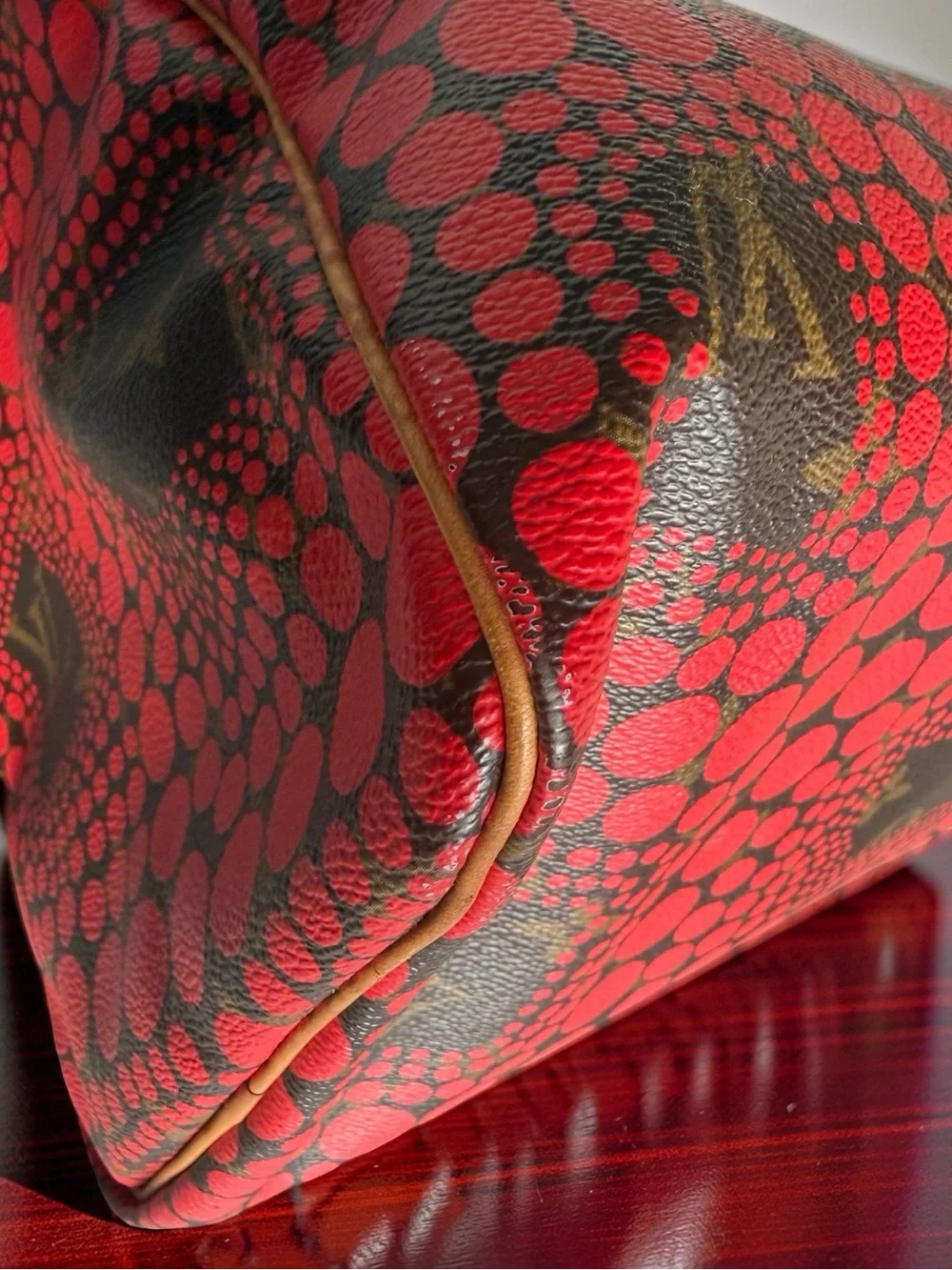 Louis Vuitton Yayoi Kusama Speedy 30 Red Pumpkin Infinity Dots Limited Edition